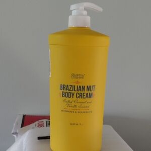 Brazilian Nut Body Cream  33.8 Fl Oz— Yellow